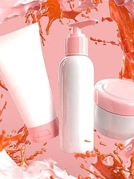 Crème fouettée corail
